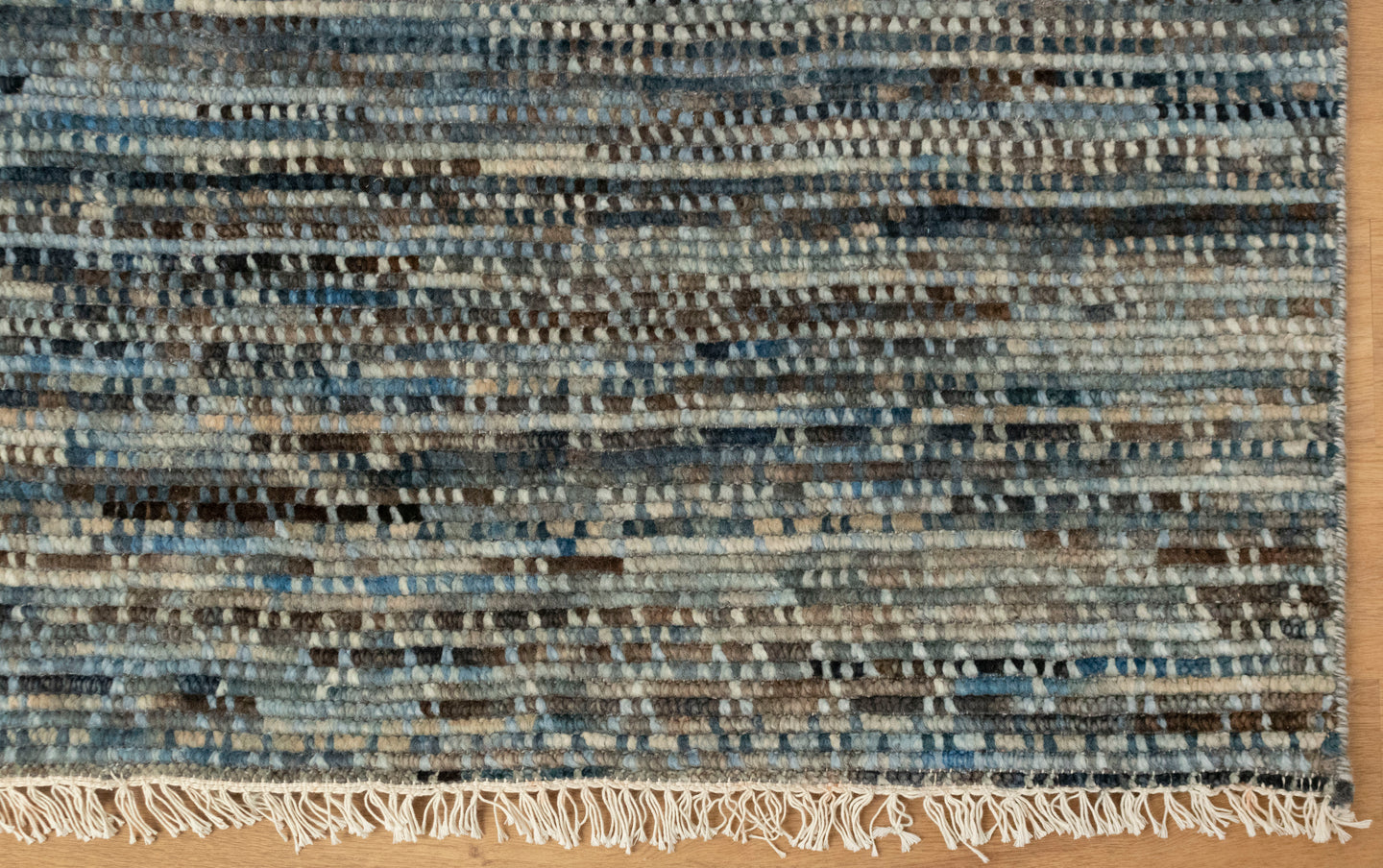 Galaxy Blue Modern Bedroom Rug
